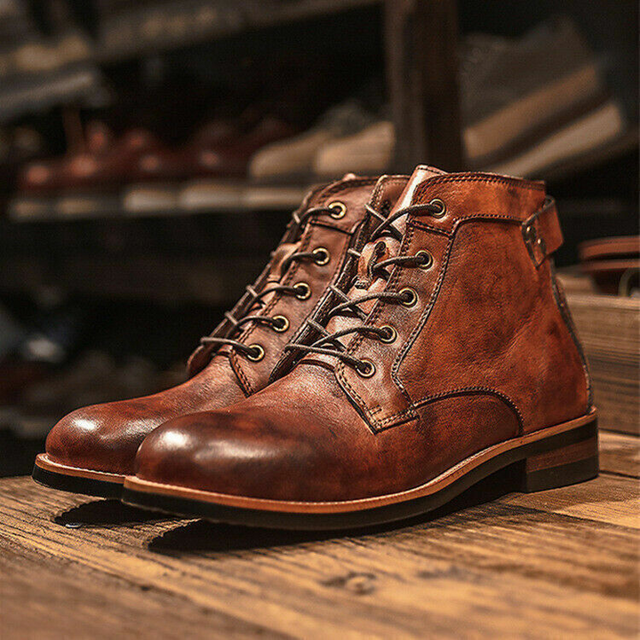 Kuta | Heren Schoenen | Stijlvolle Leren Enkellaarzen Voor Mannen