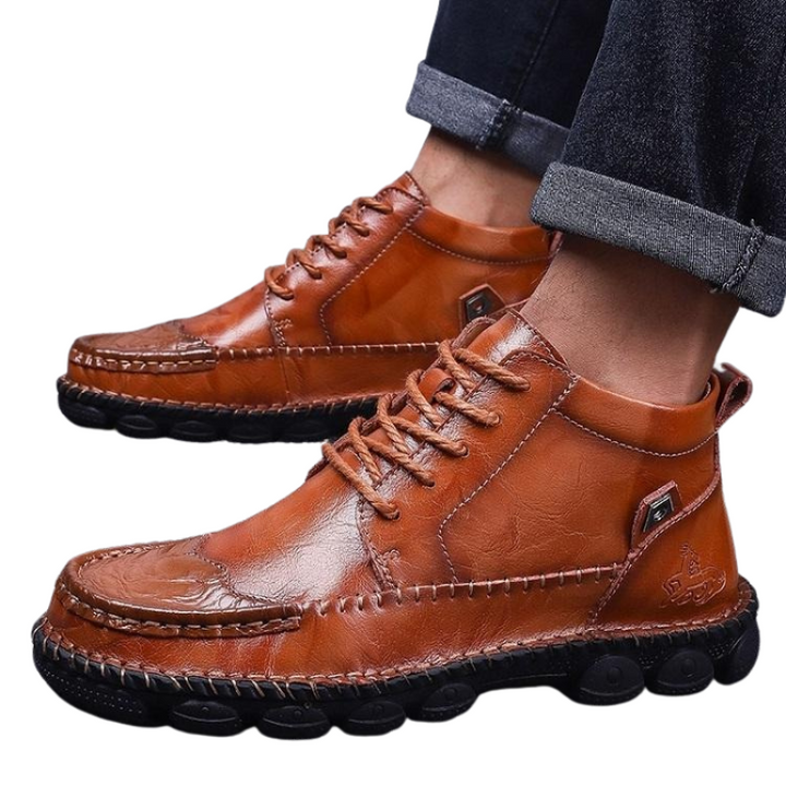Milton | Trendy Heren Schoenen | Veter Enkellaarsjes