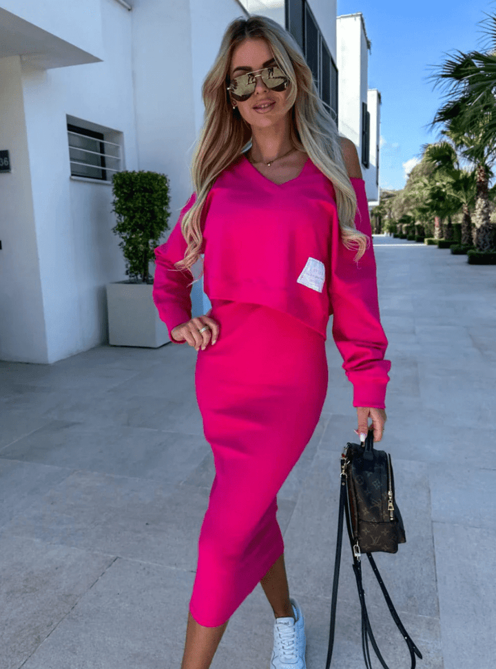 Ashley | Dames Comfortabele Set | Casual & Trendy | Sweatshirt Combinatie - Sorata