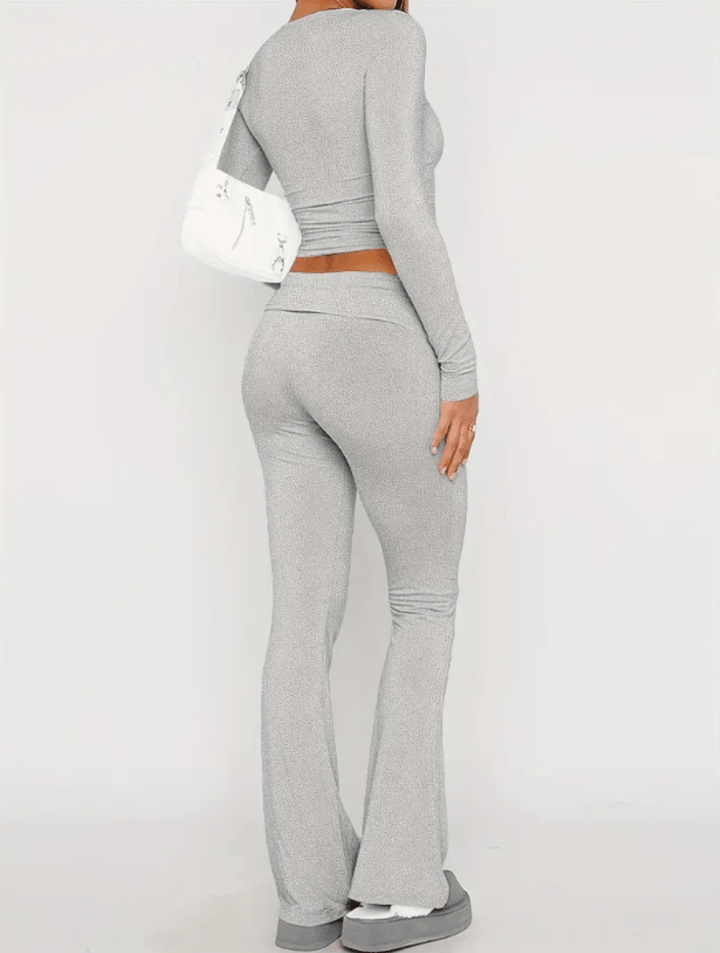 Chernille | Dames Set | Comfortabele 2 - Delige Flare Set | Trendy - Sorata