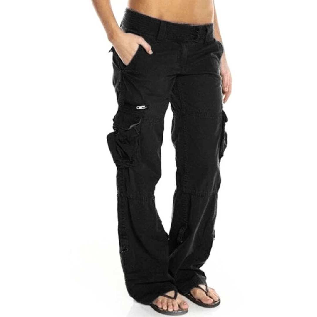 Evita - Cargo Broek Dames - Trendy Design & Comfortabel - Damesmode - Sorata