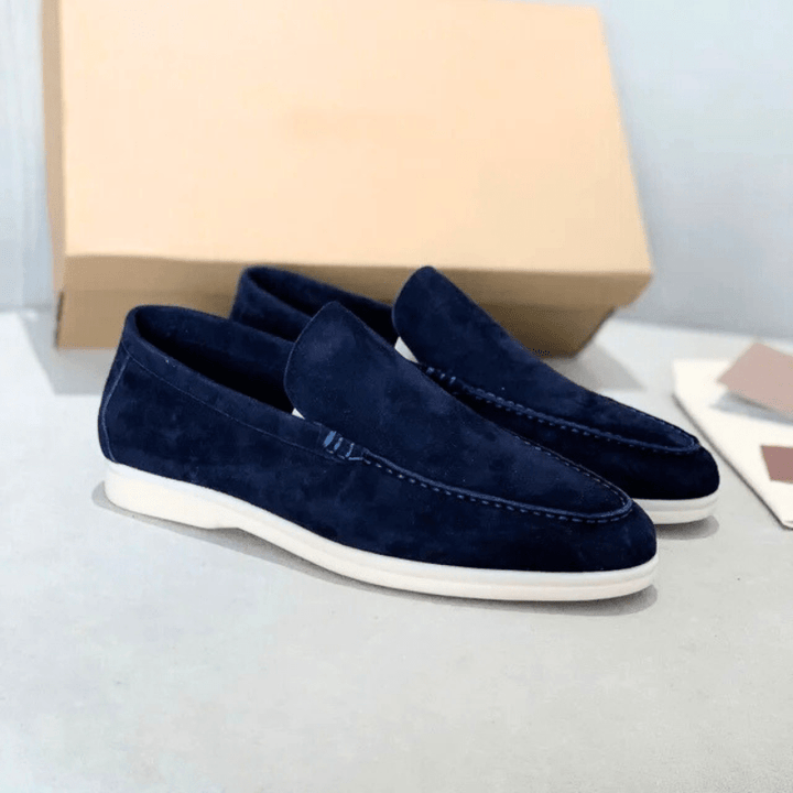 Luca | Heren Schoenen | Suede Loafers | Elegant & Klassiek Design - Sorata
