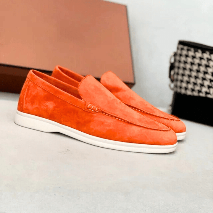 Luca | Heren Schoenen | Suede Loafers | Elegant & Klassiek Design - Sorata