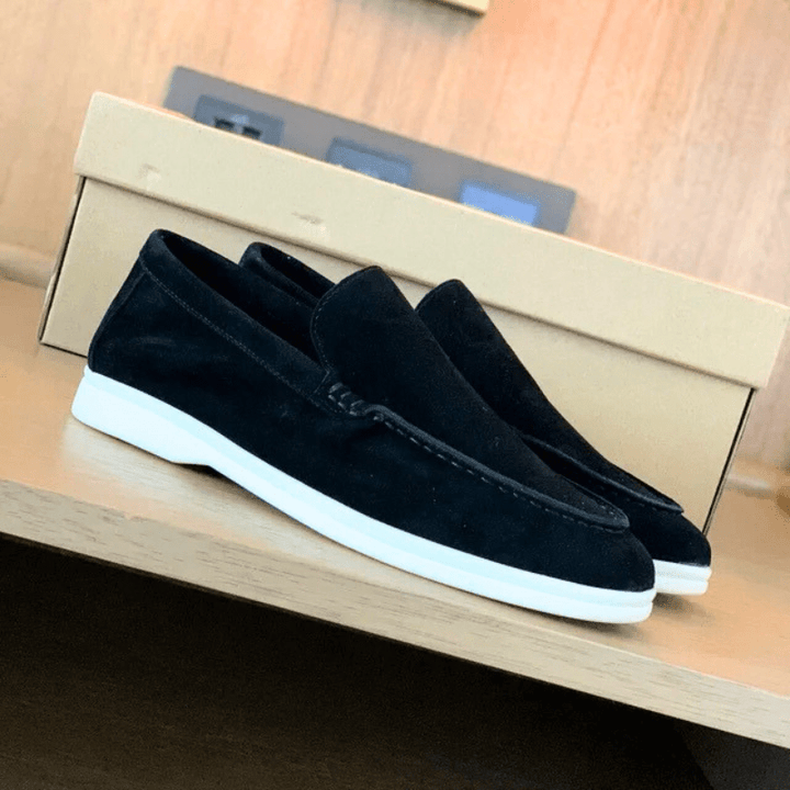 Luca | Heren Schoenen | Suede Loafers | Elegant & Klassiek Design - Sorata
