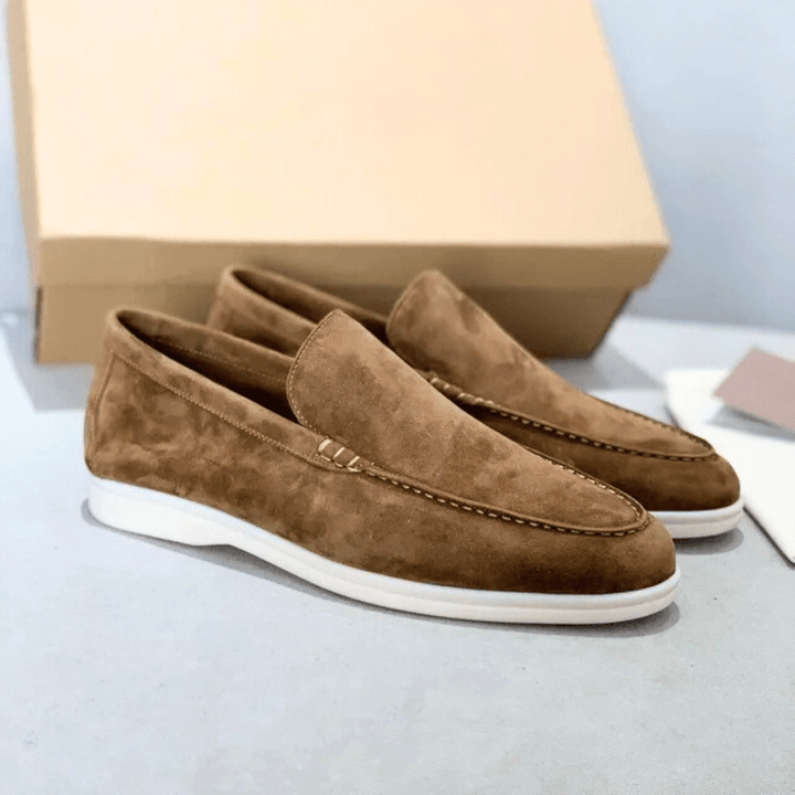 Luca | Heren Schoenen | Suede Loafers | Elegant & Klassiek Design - Sorata