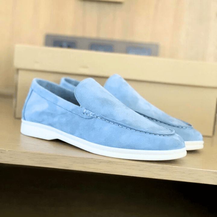 Luca | Heren Schoenen | Suede Loafers | Elegant & Klassiek Design - Sorata