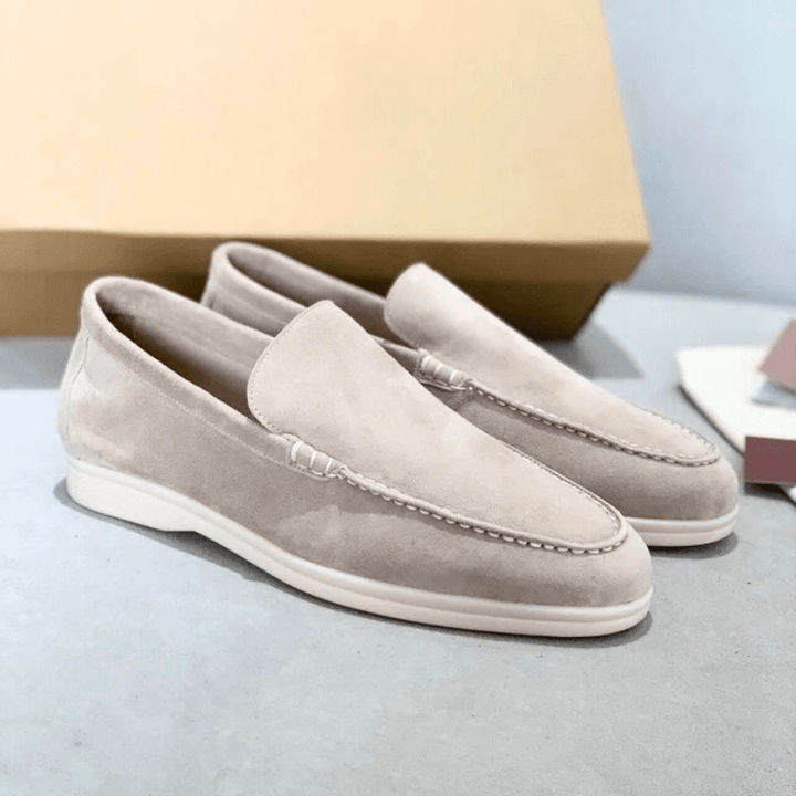 Luca | Heren Schoenen | Suede Loafers | Elegant & Klassiek Design - Sorata