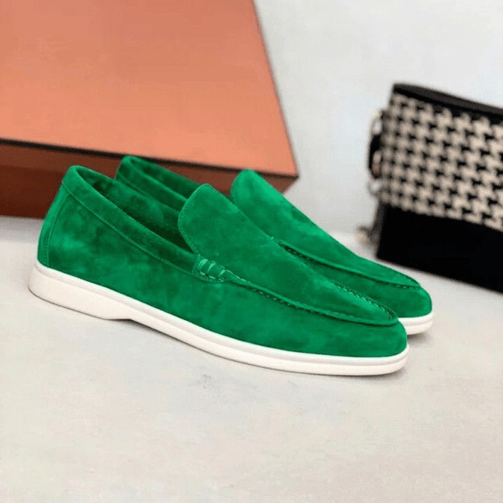 Luca | Heren Schoenen | Suede Loafers | Elegant & Klassiek Design - Sorata