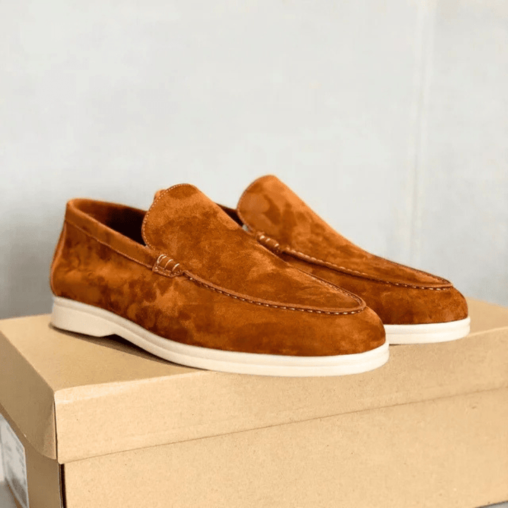 Luca | Heren Schoenen | Suede Loafers | Elegant & Klassiek Design - Sorata