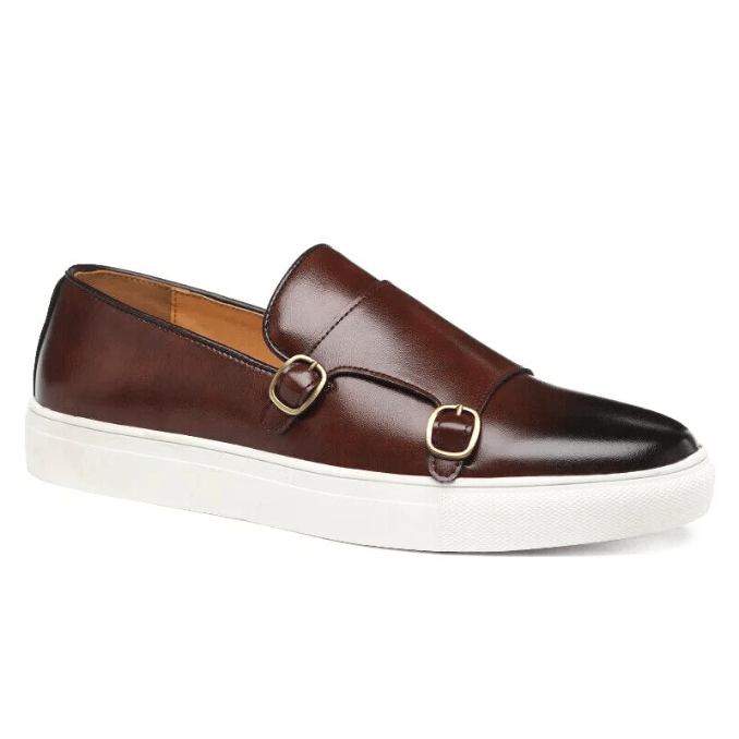 Roman - Instappers Heren - Premium Loafers Heren met Gesp - Luxe & Comfortabel - Sorata