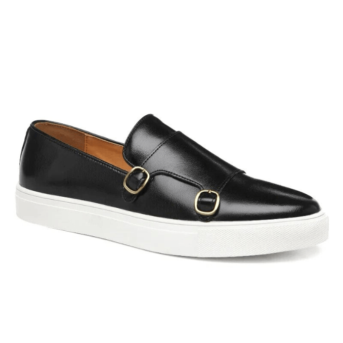 Roman - Instappers Heren - Premium Loafers Heren met Gesp - Luxe & Comfortabel - Sorata