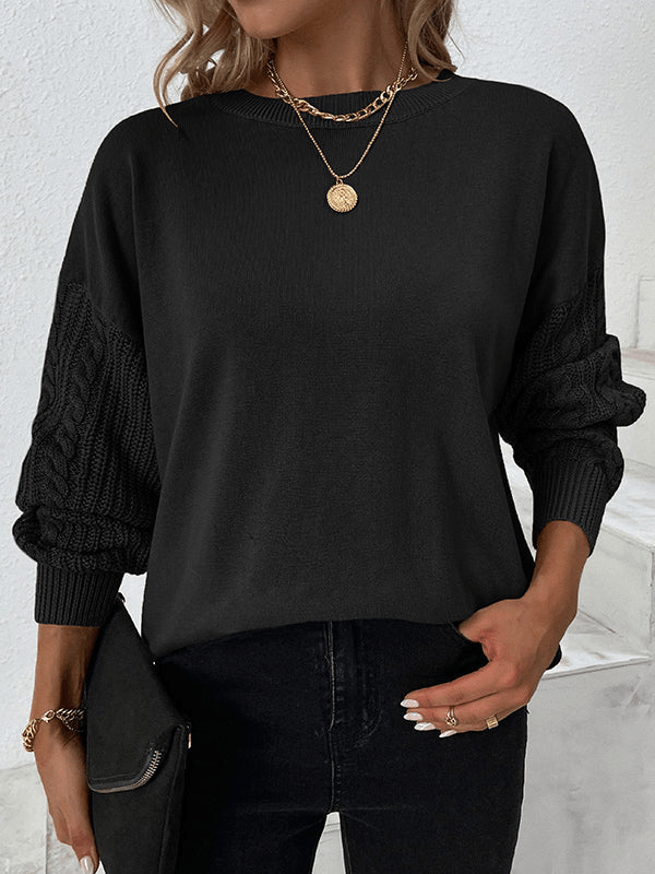 Steph | Stijlvolle Zwarte Trui | Dames Sweater | Jumper Vest - Sorata