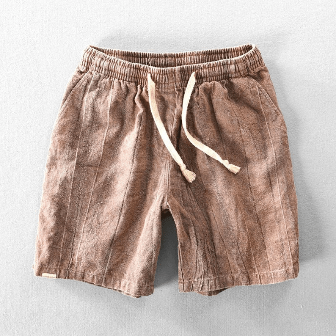 Victor - Katoen Linnen Short - Comfortabele Casual Stijl - Voor Mannen - Sorata