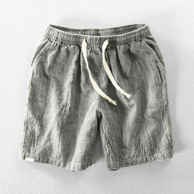 Victor - Katoen Linnen Short - Comfortabele Casual Stijl - Voor Mannen - Sorata