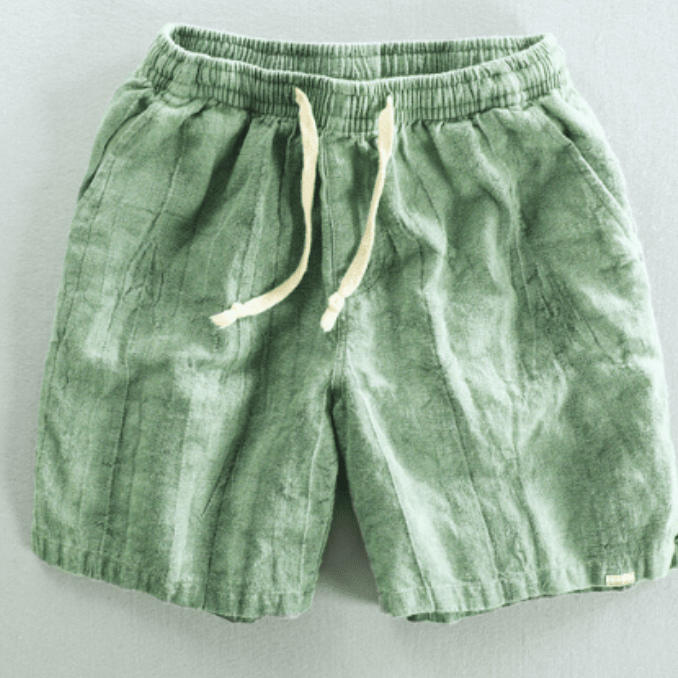 Victor - Katoen Linnen Short - Comfortabele Casual Stijl - Voor Mannen - Sorata