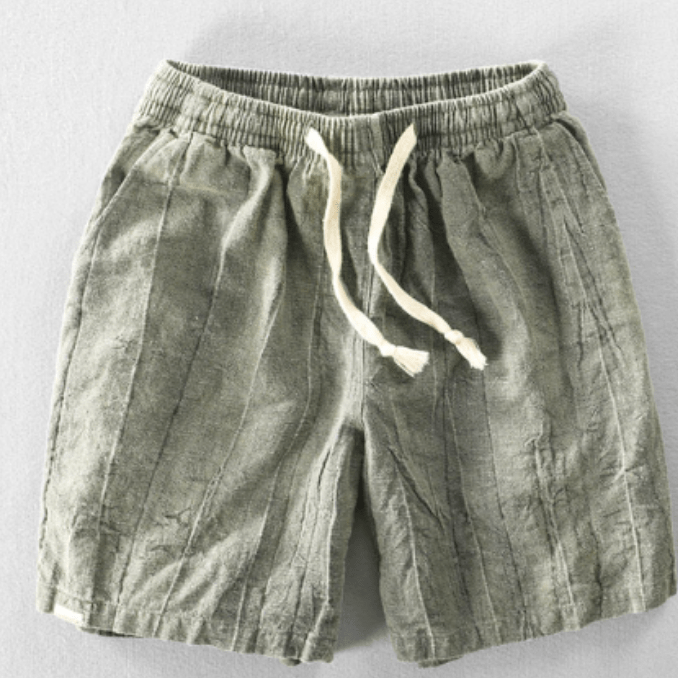 Victor - Katoen Linnen Short - Comfortabele Casual Stijl - Voor Mannen - Sorata