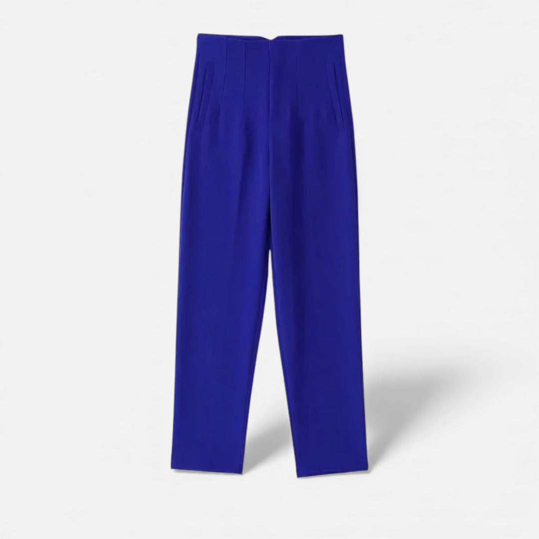 Sorata | Dames Hoge Taille Slim Broek Elegant