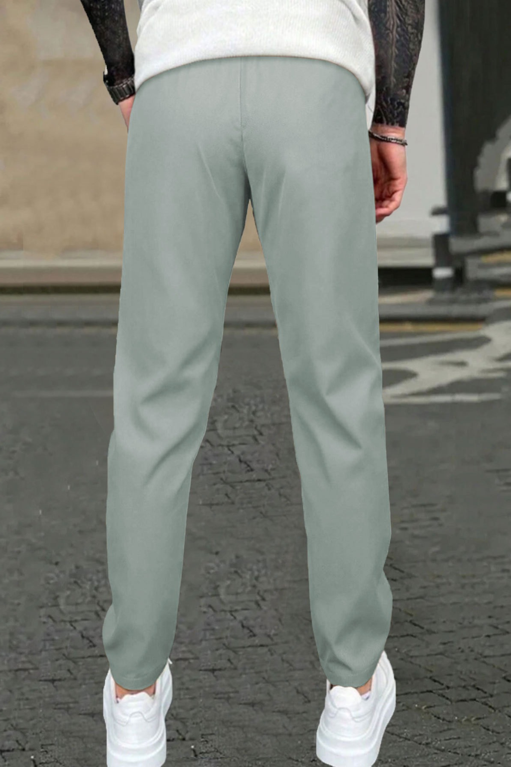 Steve | Moderne Stretch Broek | Heren Broek