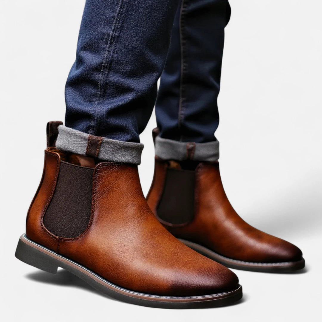 Sorata | Heren Retro Chelsea Boots | Tijdloze Slip-On Stijl