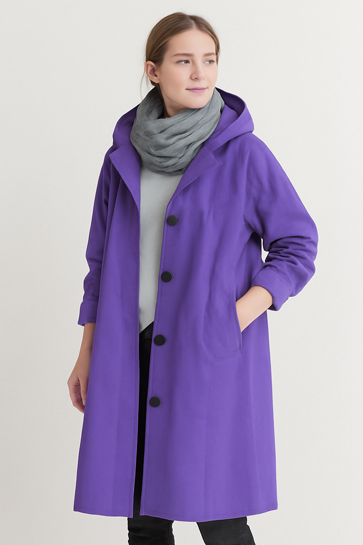 Sarah | Jas Dames | Lange Regenjas | Waterdicht