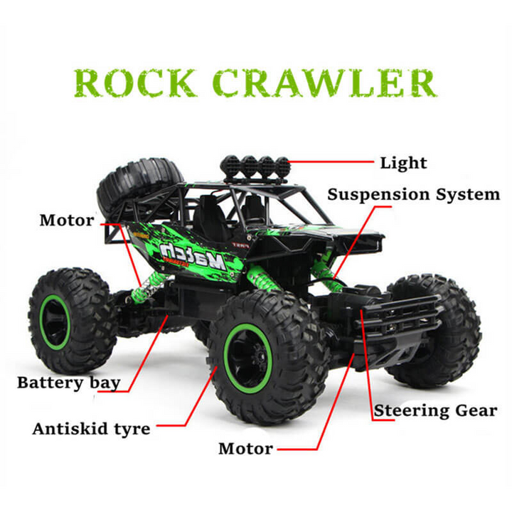 Maygo | Offroad RC Auto | Afstandbestuurbare Auto voor Kinderen & Volwassenen