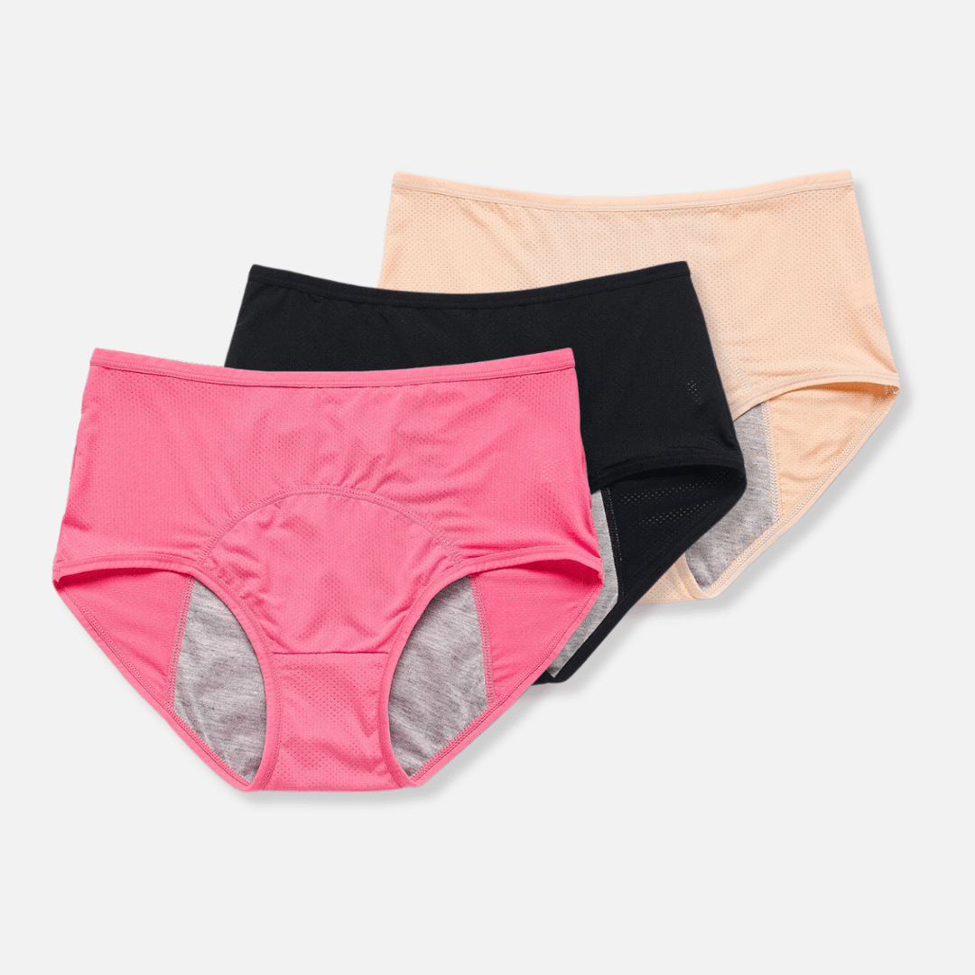 Mandy | Dames Ondergoed | Comfortabel Lekvrij Menstruatieondergoed voor Vrouwen