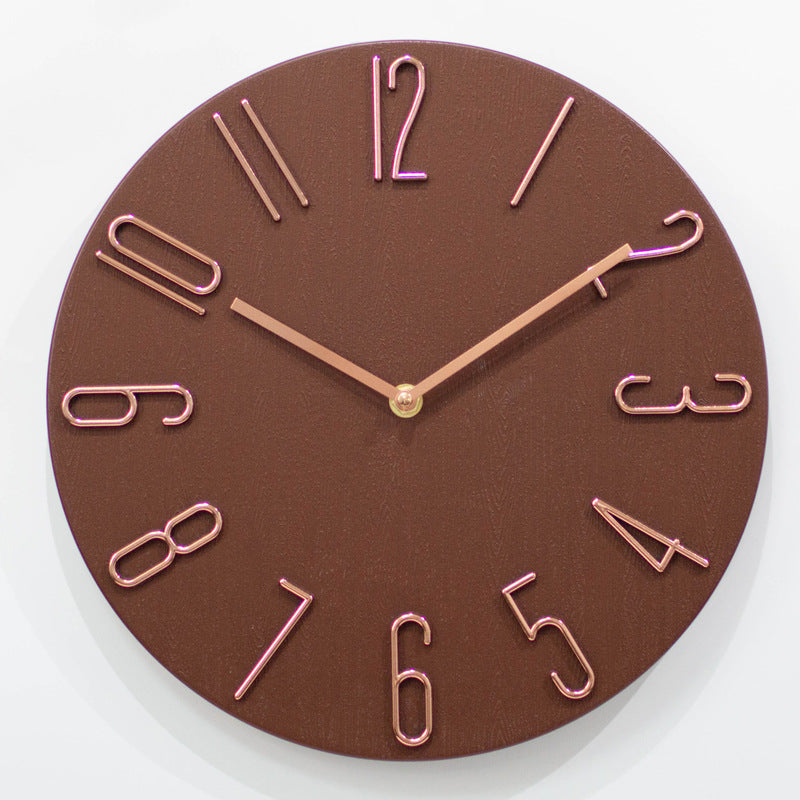 Stijlvolle Wandklok Met Kleurrijk Design | Demour