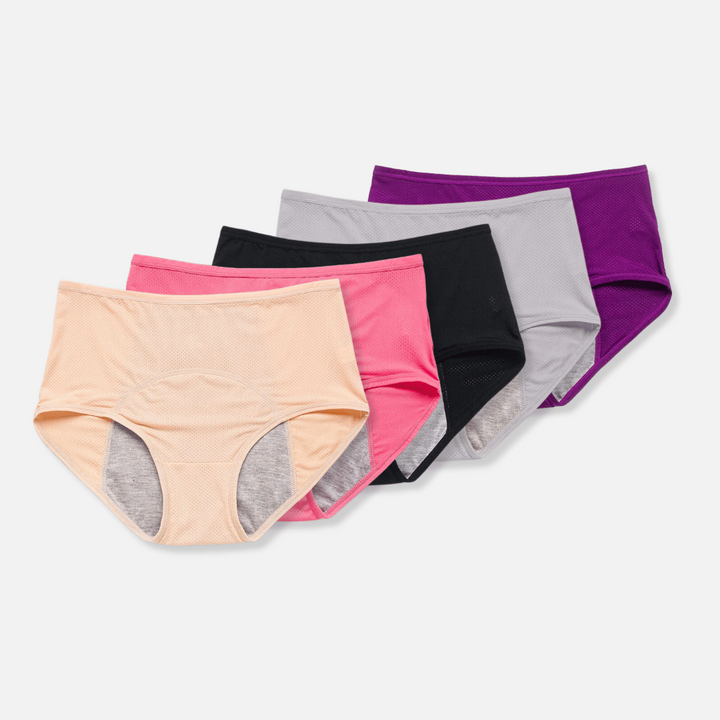 Mandy | Dames Ondergoed | Comfortabel Lekvrij Menstruatieondergoed voor Vrouwen