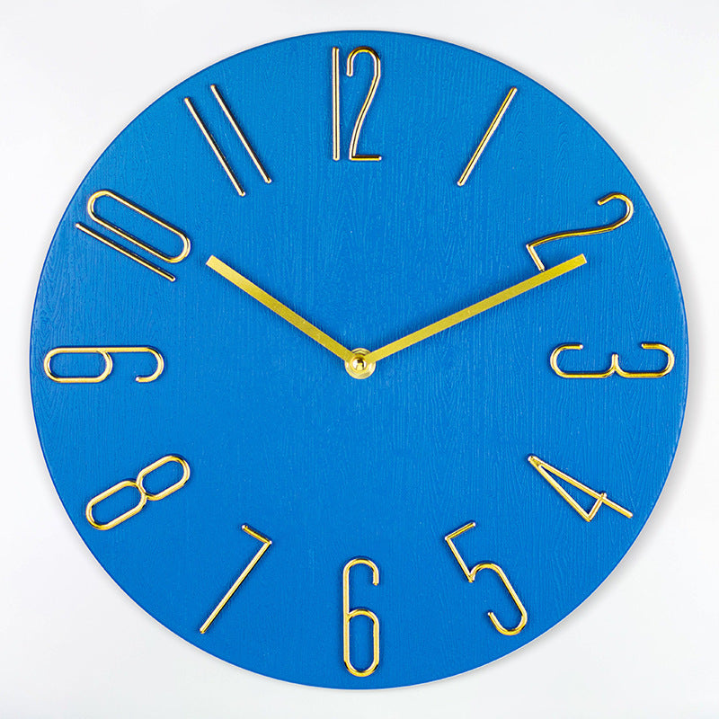 Stijlvolle Wandklok Met Kleurrijk Design | Demour