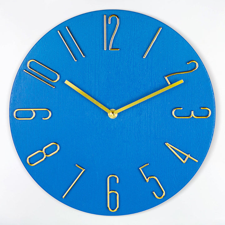 Stijlvolle Wandklok Met Kleurrijk Design | Demour