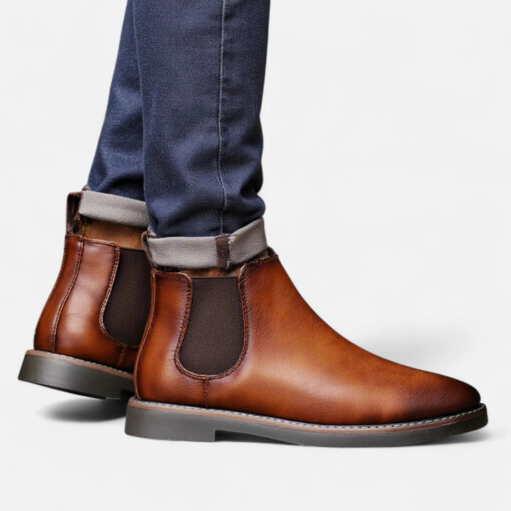 Sorata | Heren Retro Chelsea Boots | Tijdloze Slip-On Stijl