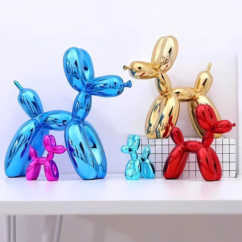 BalloonDogs | Ballon Hond Sculptuur | Speelse Ballonhond