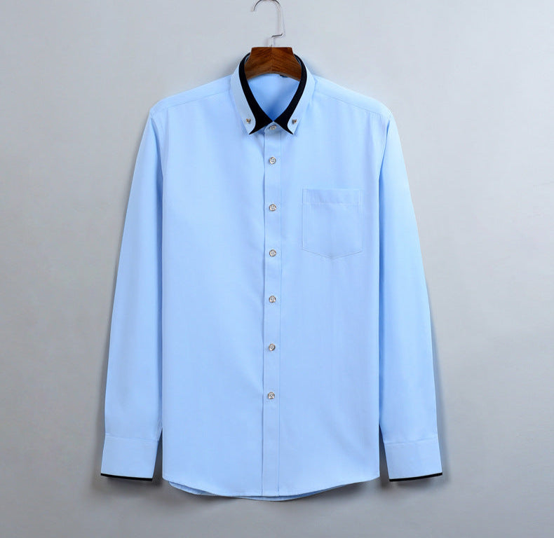 Hera | Heren Blouse Overhemd | Lange Mouwen | Tijdloze Stijl