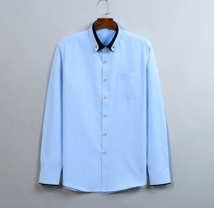 Hera | Heren Blouse Overhemd | Lange Mouwen | Tijdloze Stijl