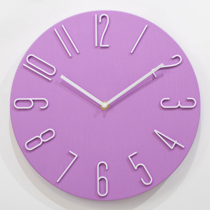 Stijlvolle Wandklok Met Kleurrijk Design | Demour