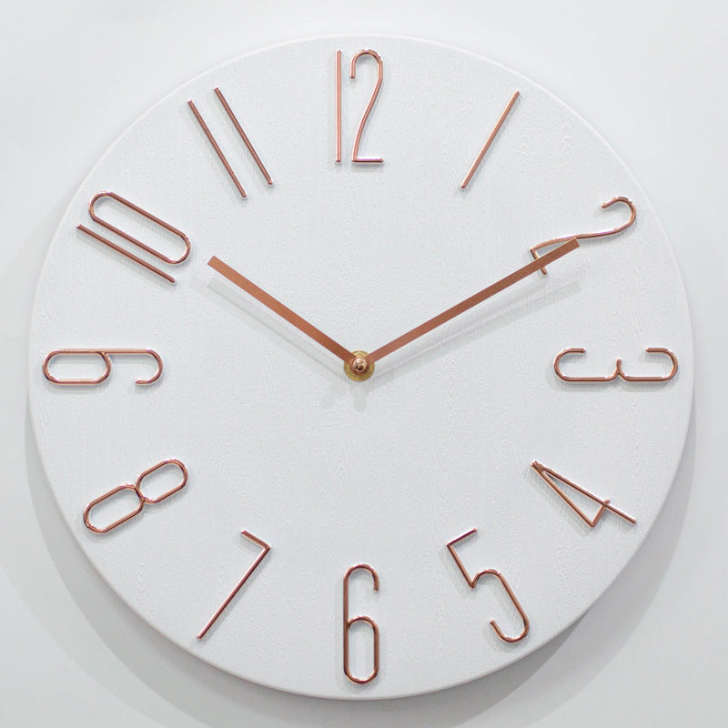 Stijlvolle Wandklok Met Kleurrijk Design | Demour