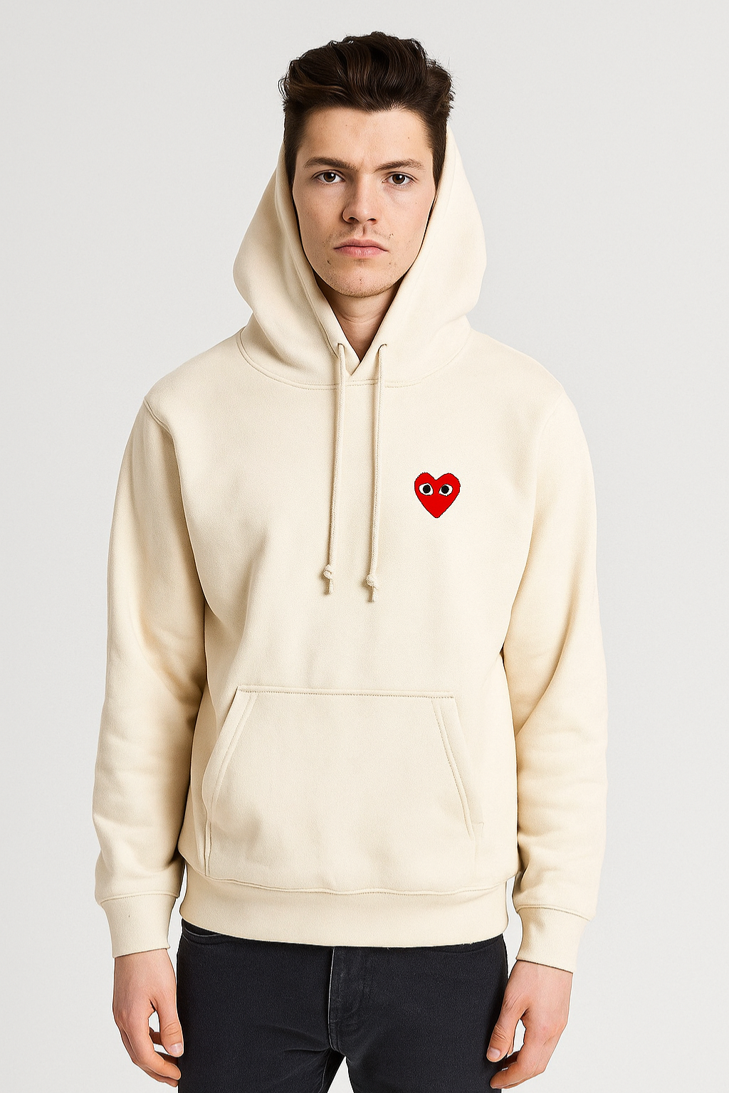 Flora | Dames Hoodie | Trendy & Comfortabel | Met Uniek Hartprint