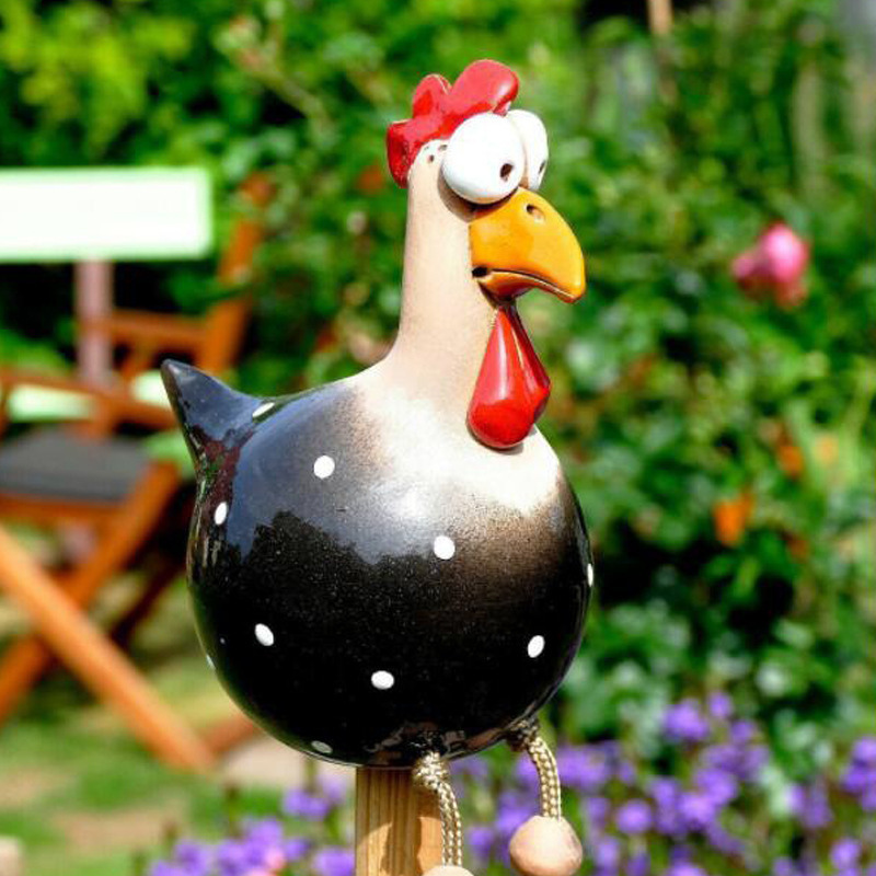 Pet Chicken | Levendige Kippen Decoratie Voor Je Tuin | Tuindecoratie