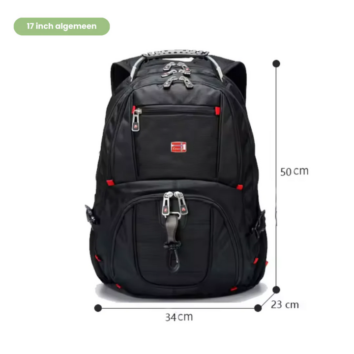 Westman | Laptop Rugzak | Multifunctioneel Design | Geschikt Voor 17 Inch Laptops