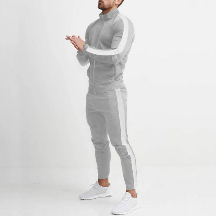 Salih | Tweedelige Luxe Joggingset | Heren Trainingspak