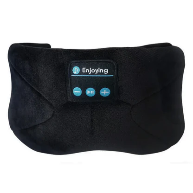 Hexton | Slaaphoofdtelefoon Bluetooth-Oogmasker | Draadloos Slaapmasker