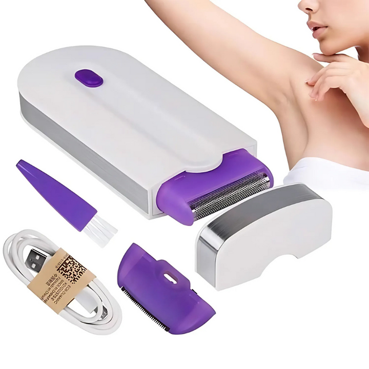 FluweelSmooth Pro | Laser Ontharingsapparaat | Pijnloos Ontharen | Sensa-Light Comfort