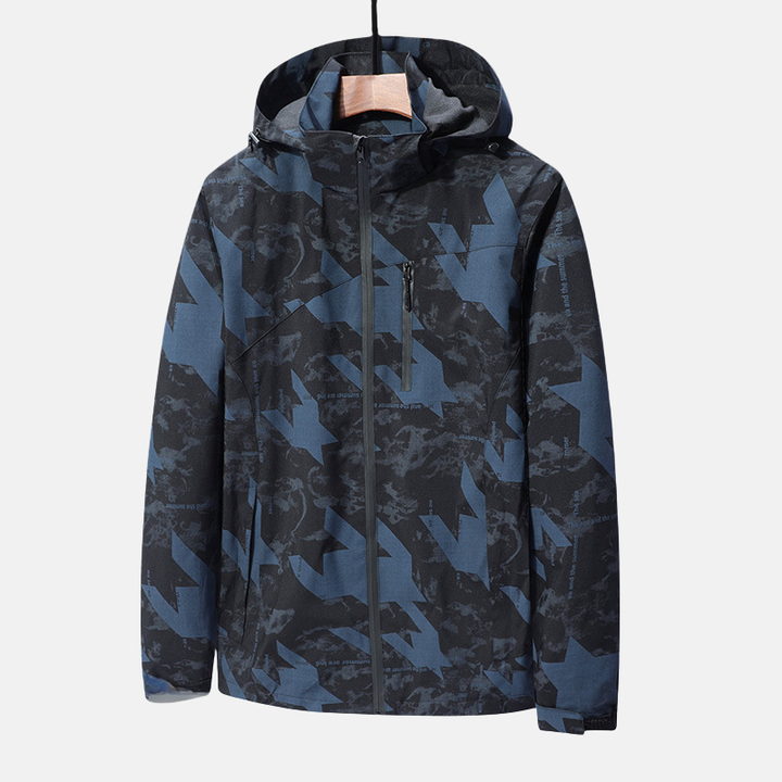 Damian - Heren Jas - Regenjas Heren - Beschermt Tegen Regen en Wind - Comfortabel