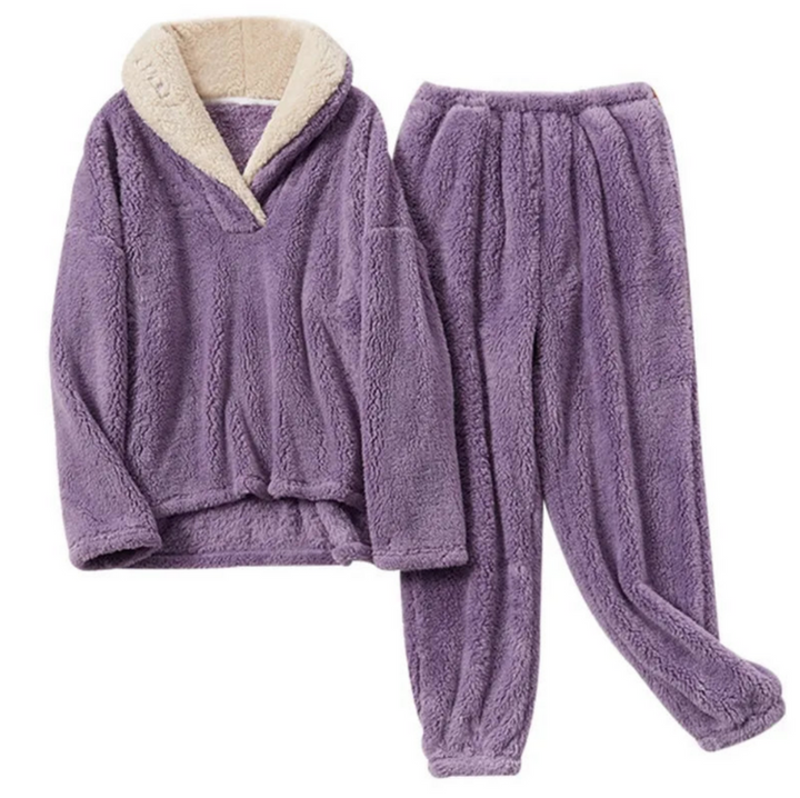 Maddie | Dames Pyjamaset van Fleece | Comfortabel & Warm