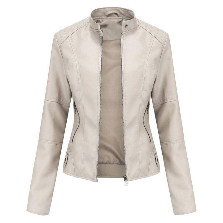 Alexia - Leren Jas Dames - Luxe Echt Leder - Dames Kleding - Tijdloze Stijl