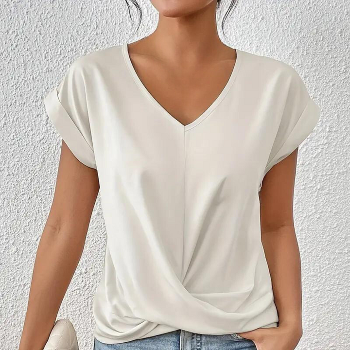 Amara | Stijlvolle Dames Shirt | V-Hals Top