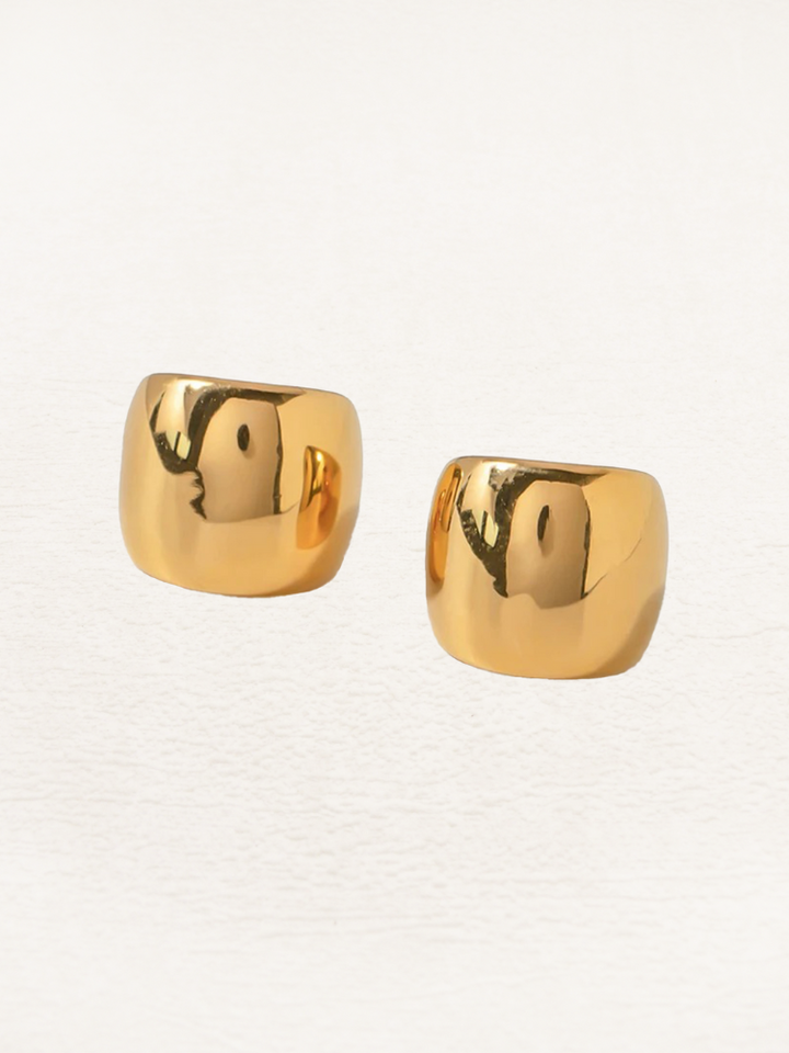 Zinah | Dames Chunky Ear Cuff Goud | Chique Oorbellen voor Vrouwen