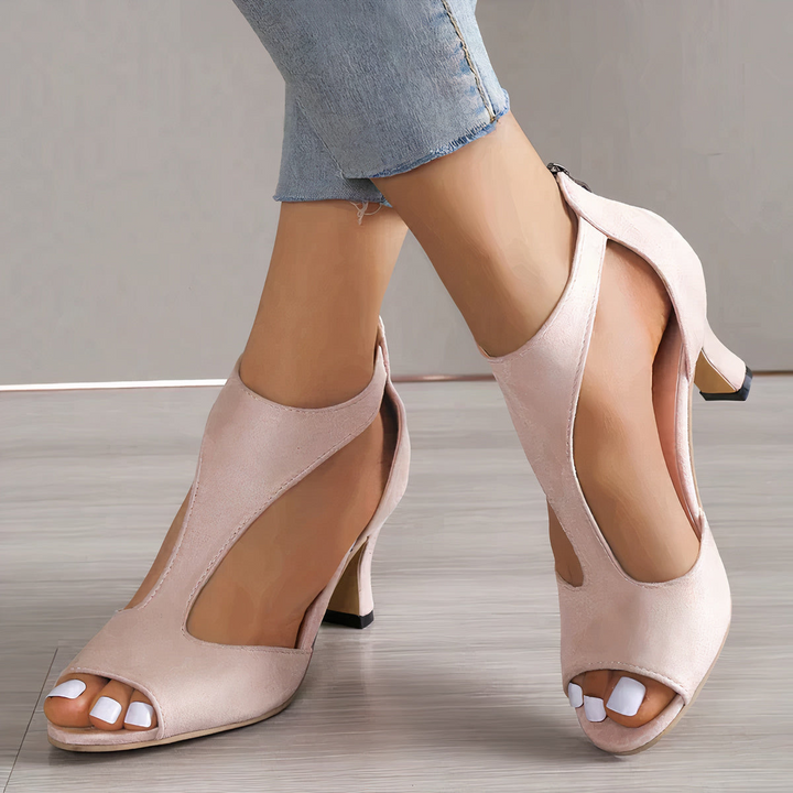 Euphoria | Dames Orthopedische Sandalen met Hak | Vrouwen Schoenen Hakken