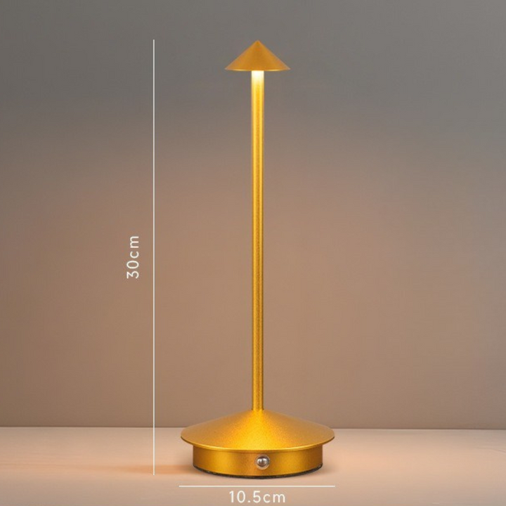 Demor | Minimalistische LED Tafellamp | Waterdichte en Dimbare Draadloze Verlichting