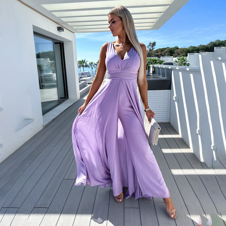 Mila | Dames Elegante Jumpsuit met Sleep | Voor Vrouwen